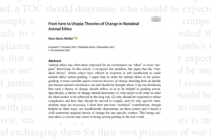 Fachartikel: From here to Utopia