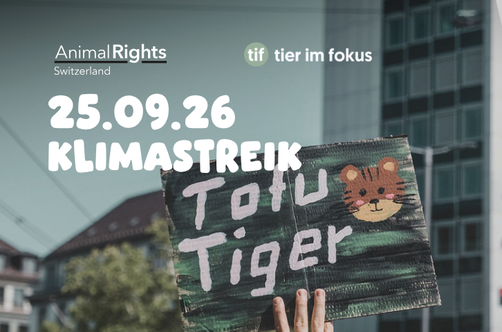 Tierrechte-Block am Klimastreik